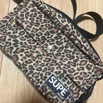 SUPE design 레오파드 무늬 숄더백