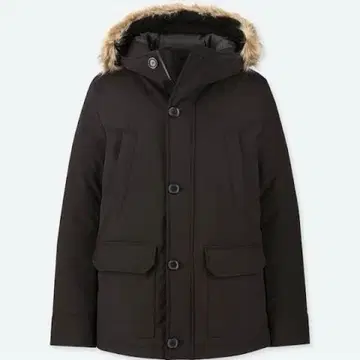 단종/유니클로/논퀼트 다운 자켓/울트라 웜 다운 코트