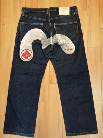 EVISU 데님 Lot 2006 34 x 34