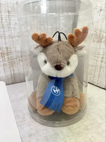 BMW 루돌프 봉제 인형 키링