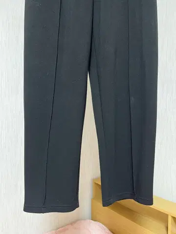 CLOCHE 맨투맨 블랙 팬츠