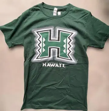 UH 하와이 대학 T셔츠 Mens S 사이즈