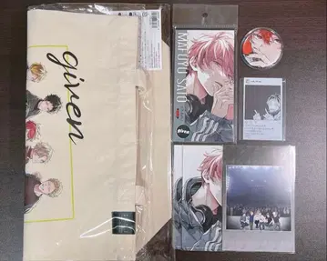 기븐 토트백 아크릴 스탠드 캔뱃지 엽서 클리어 카드 7종 세트