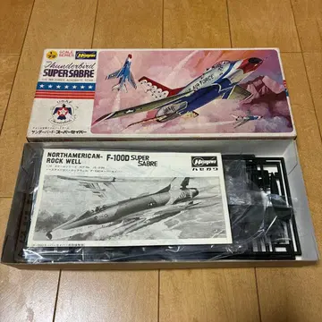 하세가와 1/72 썬더버즈 슈퍼 세이버 F-100D