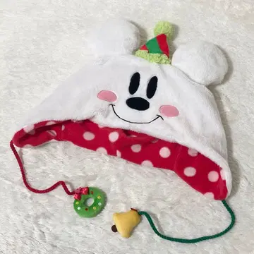 디즈니 미키 미니 리버서블 팬캡 크리스마스 2012