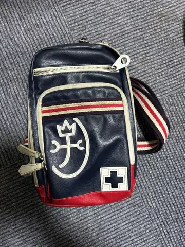 까스텔바작 원 숄더백 네이비/레드