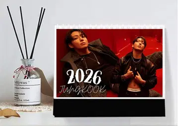 BTS 정국 국 2026년 탁상 달력 한국 굿즈 일본 사양