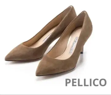 펠리코 스웨이드 카멜 힐 펌프스 가을/겨울