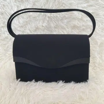 새상품급 관혼상제용 백 핸드백 블랙 물결 모양 바닥 금장 장식 포함