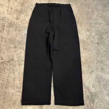 새상품 로스앤젤레스 어패럴 14oz 헤비 플리스 스웨트 팬츠 블랙 L