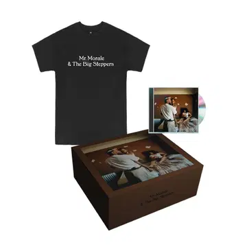 미개봉 새상품 Kendrick Lamar T셔츠 포함 CD Box