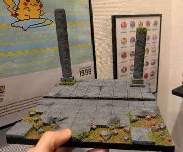 디오라마 베이스 폐허 유적 피규아트 드래곤 퀘스트 가샤폰 퀘스트 342