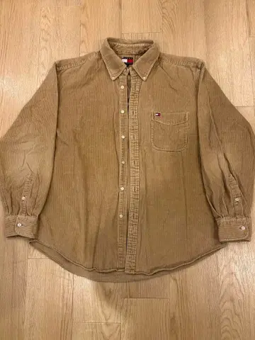 타미힐피거 TOMMY HILFIGER 브라운 셔츠