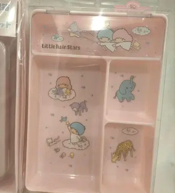 키키라라 뚜껑 포함 트레이 리틀트윈스타 주변 잡화