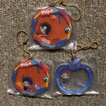 제일복권 미세스 그린애플 E 바스락 아크릴 참 3종