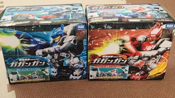 [ 중고 가동품 ] 가가간 루드 도베르만 레드 이글 2체 세트