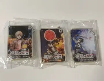 진격의 거인 진격의 히타 가챠 아크릴 키링 아르민 엘렌 리바이