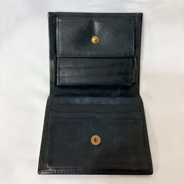 [레어] 렌마 lemma 마리스코 접이식 지갑 블랙 가죽 천연 가죽