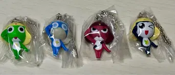 개구리 중사 케로로 마스코트&구미 4개 세트