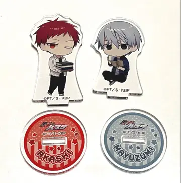 쿠로코의 농구 쿠로바스 돈키호테 미니 아크릴 스탠드 아카시 마유즈미 세트