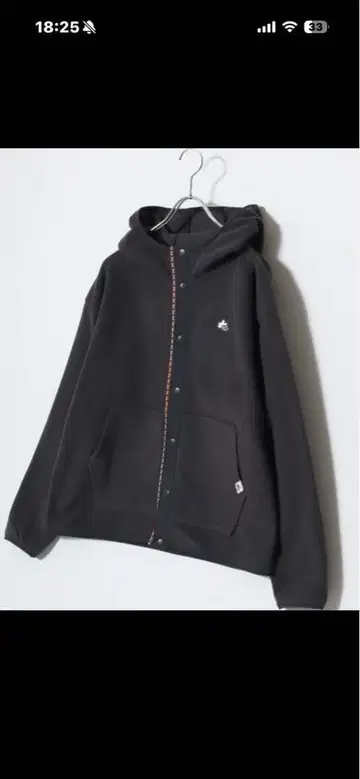 LOGOS/로고스 플리스 후드티