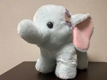 [인형뽑기 경품] 코끼리 심포니 스카이블루 봉제 인형