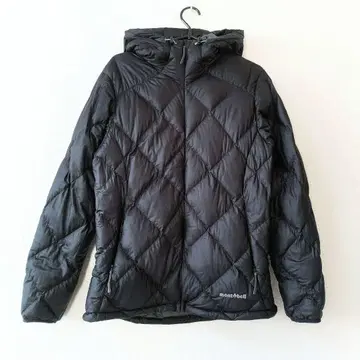 mont-bell 몽벨 다운 후드티 검정 블랙 L 사이즈 여성용