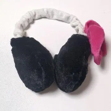 유니버셜 스누피 벨 귀도리 방한 머리띠