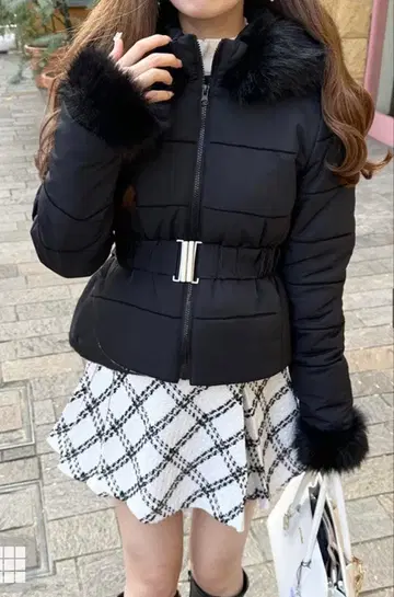 [ GRL ] 퍼 충전솜 다운 자켓[kd36]