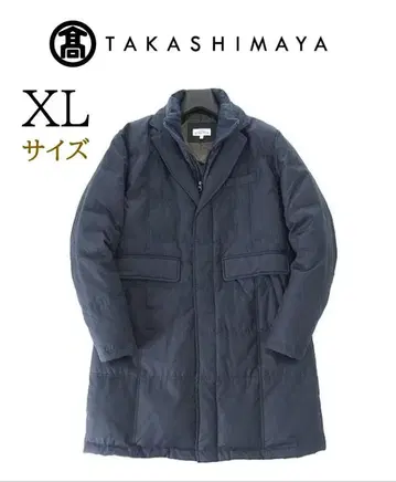 새상품 택 포함 반값 타카시마야 다운 코트 XL 체스터 코트