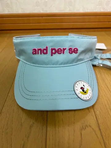 새상품 and per se 앤퍼시 선바이저 양말 포함 골프 여성용