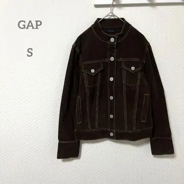GAP 갭 코듀로이 데님 자켓 브라운 S