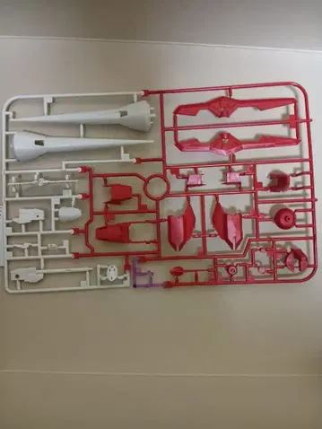 MG 건담 프라모델 빨흰 러너 부품