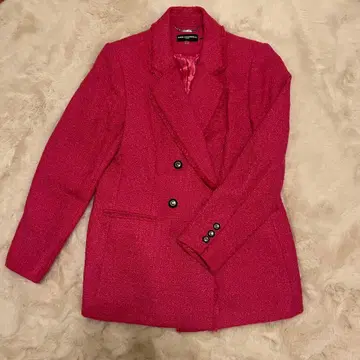 KARL LAGERFELD 핑크 자켓 사이즈 8