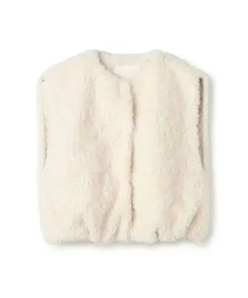 미사용 새상품 Ballsey 랜덤 퍼 숏 베스트