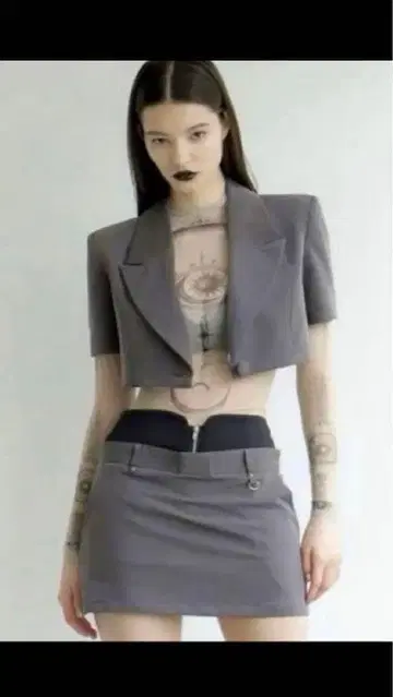 melt the lady w waist mini skirt