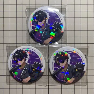 도즈루사 하피단부이 등신 캔뱃지 본쥬르 3종 세트