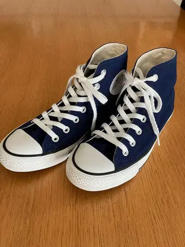 CONVERSE 네이비 하이컷 스니커즈