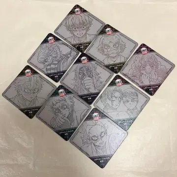 귀멸의 칼날 다이닝 코스터 컴플리트 세트