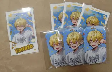 STPR Family 스니스트 야나토 캔뱃지 폴라로이드 레어