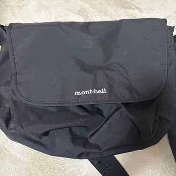 mont-bell 숄더백 블랙