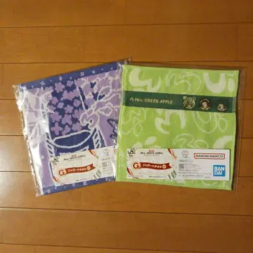 미세스 Mrs. GREEN APPLE 제일복권 타월 2종 세트