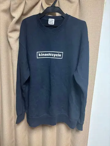 kinashicycle 네이비 맨투맨 트레이닝복