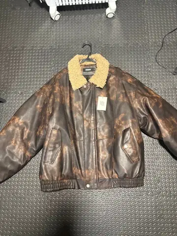 지하인 온라인 BTBDBTE 보아 카라 부착 자켓 XL 브라운