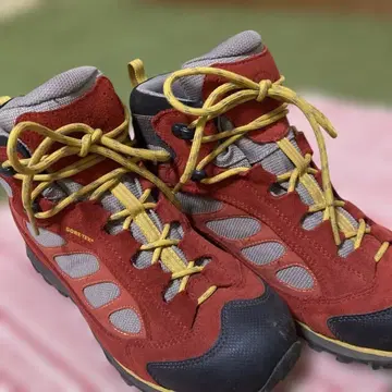 mont-bell 등산화 레드 하이컷 27cm