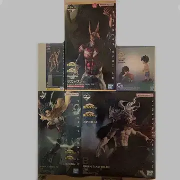 [ 5개 세트 ] 제일복권 나의 히어로 아카데미아 상반된 마음 피규어