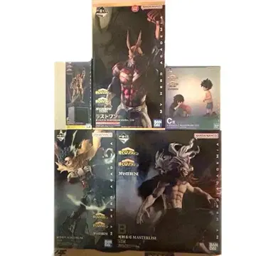 [ 5개 세트 ] 제일복권 나의 히어로 아카데미아 상반된 마음 피규어