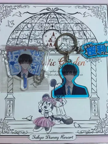 하나토유메 타몬군 이마돗치 시와스 유키 카페 아크릴 키링 사카구치 사쿠리