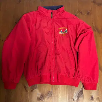 GAME 빨간색 나일론 자켓