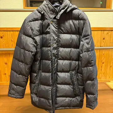 Crocodile 다운 자켓 M 다크 그레이 구제 의류